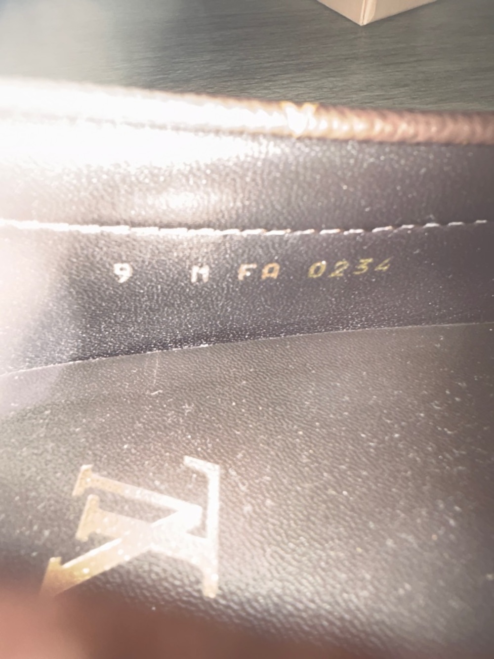 Louis Vuitton Brown Monogram Men's Driving Loafers - Picture 9 of 9